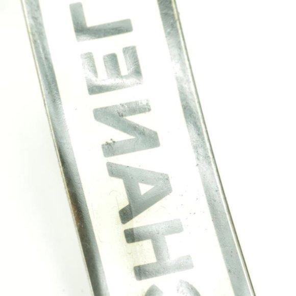 Chanel 01P Clover Chanel Cuff Bangle Bracelet - Picture 7 of 8